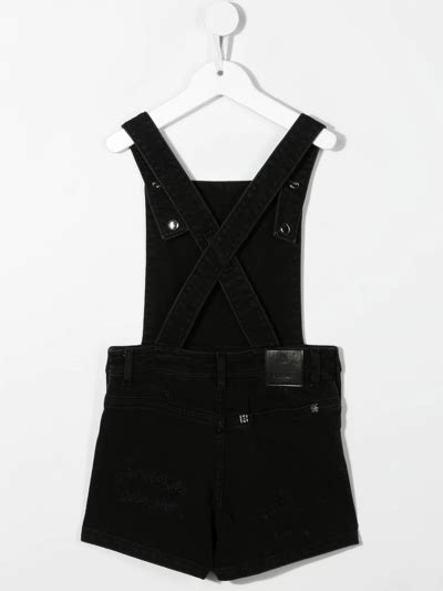 Overalls dress in GIVENCHY 4G denim 